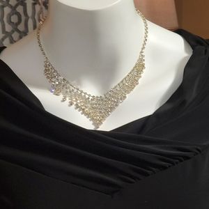 Beautiful elegant cocktail necklace.
